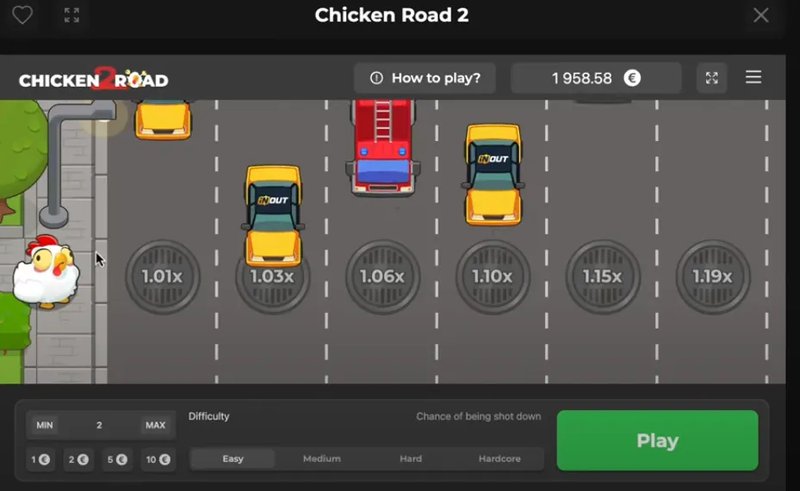 Descubre el Aventurero de la Calle Gallo en España: Chicken Road 2 en tu Casino.